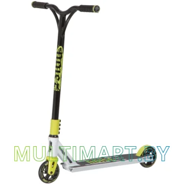 Самокат Novatrack Pixel BL 110A.PIXEL.WLM20 (белый/лайм, 2020)